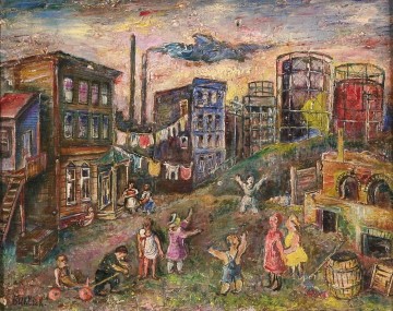 ロシア Painting - ロシアのブロンクス都市の端